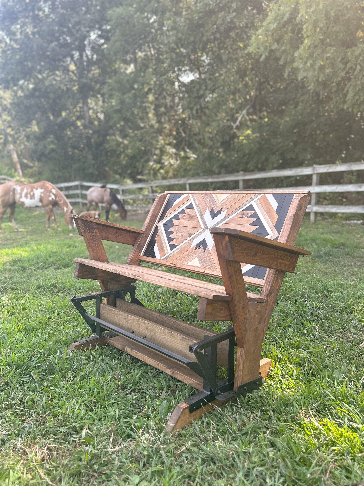 Custom Mosaic Glider