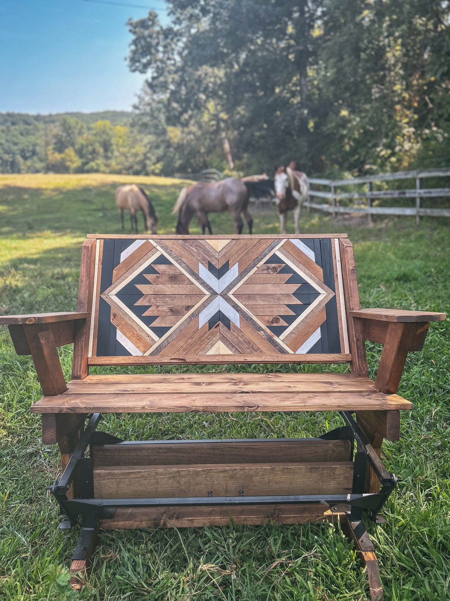 Custom Mosaic Glider