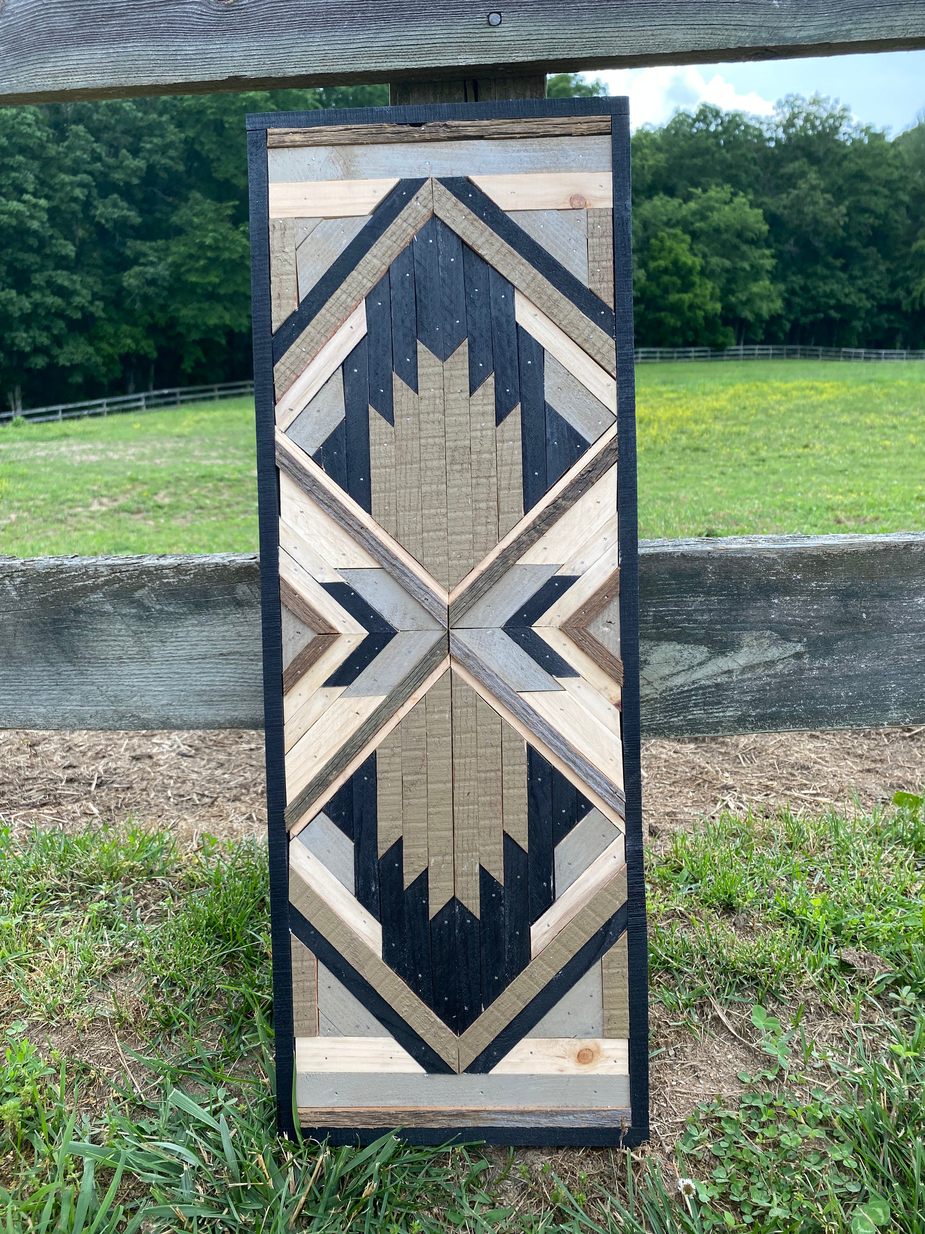 10” x 22” mosaic – Painted Mountain Mare