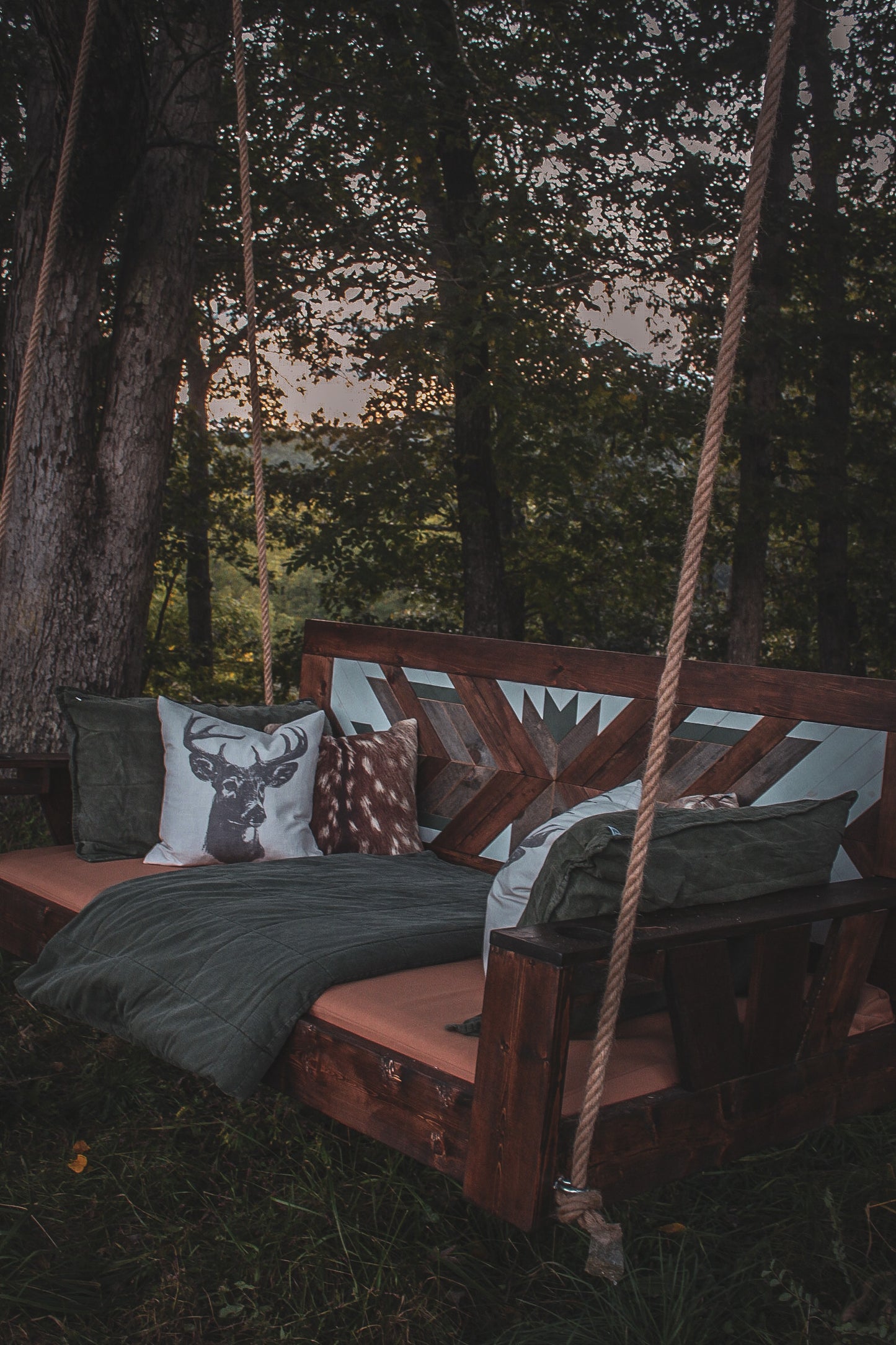 Custom Twin Bed Swing